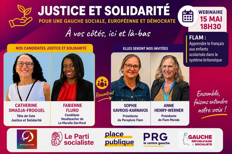 FLAM : apprendre le français , un droit pour nos enfants  – Webinaire le 15 mai à 18h30