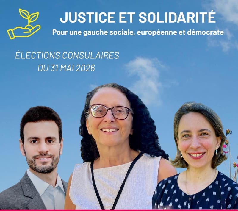 Justice et Solidarité - Elections consulaires. VOTEZ maintenant! Votre voix peut encore faire la différence